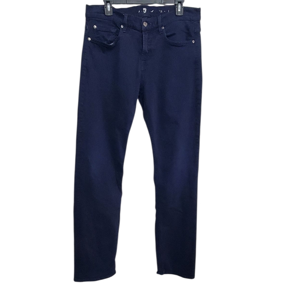 Seven For All Mainkind Navy Blue Mens Pants. Size 33. - Picture 3 of 13